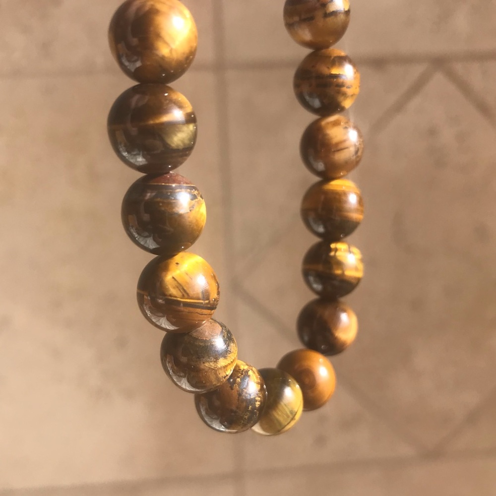 Courage, Power, Integrity & Luck! Tigers Eye